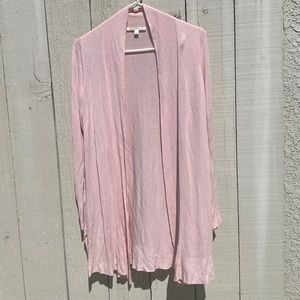 Light pink light weight cardigan
